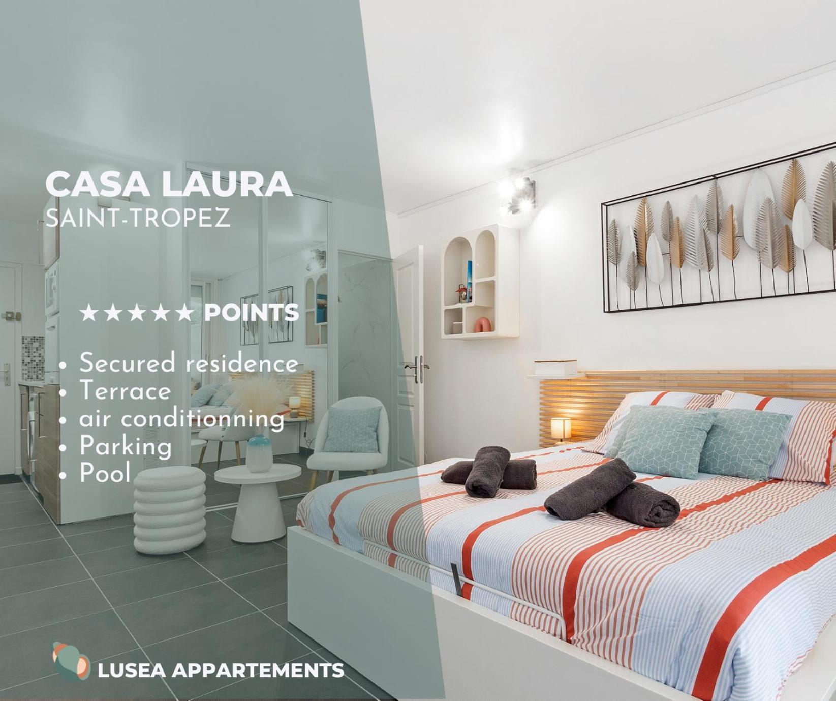 Apartmán Casa Laura -Parking - Pool Saint Tropez Exteriér fotografie